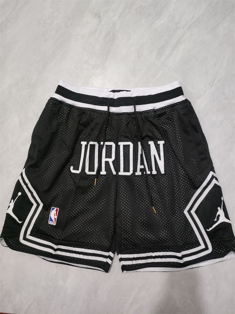 2025 Men NBA Jordan Shorts Black style 4->more jerseys->NBA Jersey